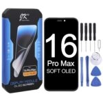 JK Soft OLED LCD Screen For iPhone 16 Pro Max